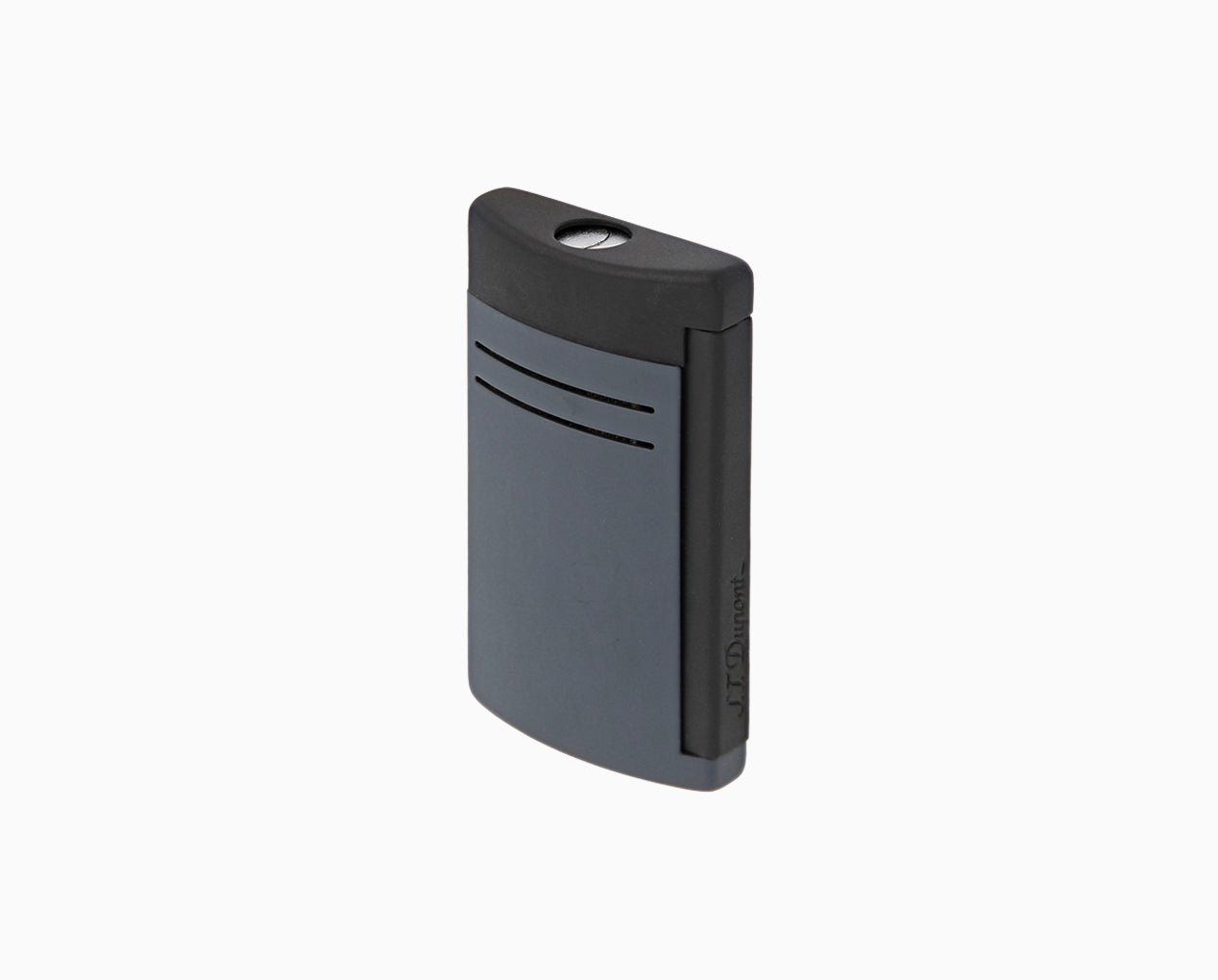 Maxijet matt black and graphite lighter – Luxury Lighters | S.T.