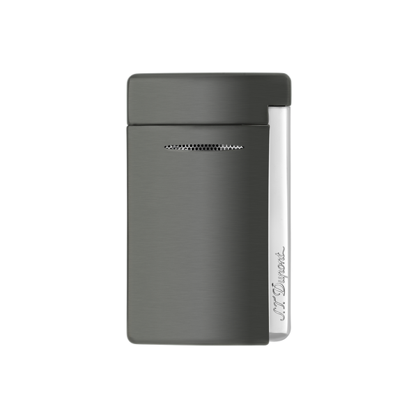 Brushed gunmetal new Minijet lighter - Luxury Lighter | S.T.