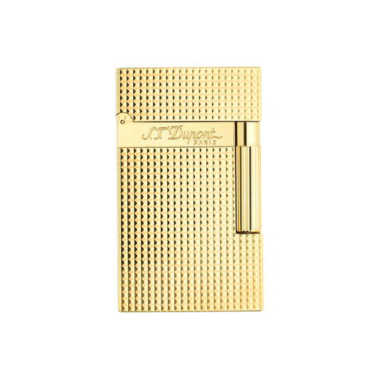 Vintage Golden Line 14kt Gold Plated Slim Lighter In Box