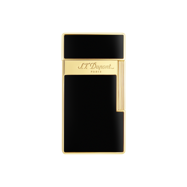 Big D Lighter Blue Lacquer and Gold – Luxury Lighters | S.T. Dupont 