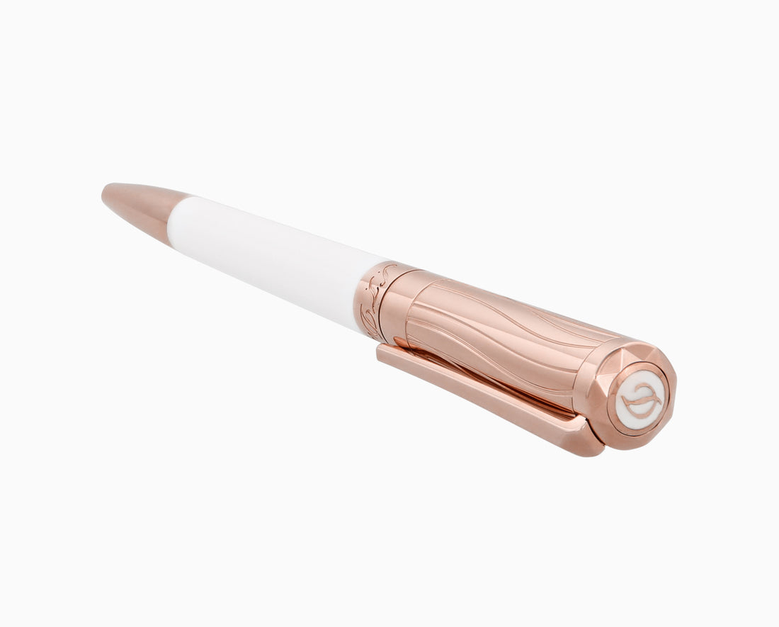 Louis Vuitton Louis Vuitton Stylo White & Gold tone Ballpoint Pen