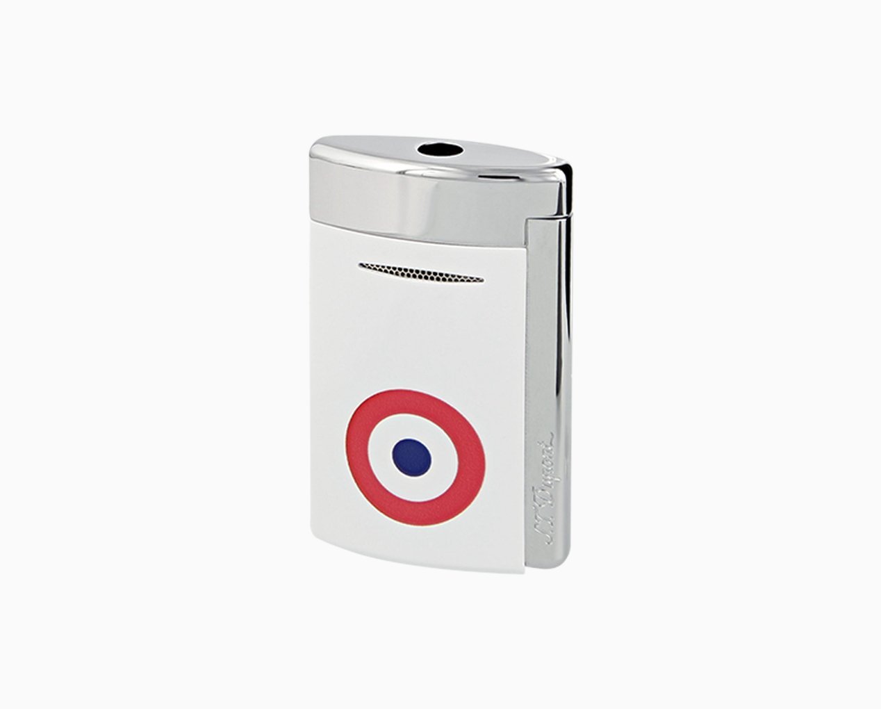 White new Minijet lighter - Luxury Lighter | S.T. Dupont